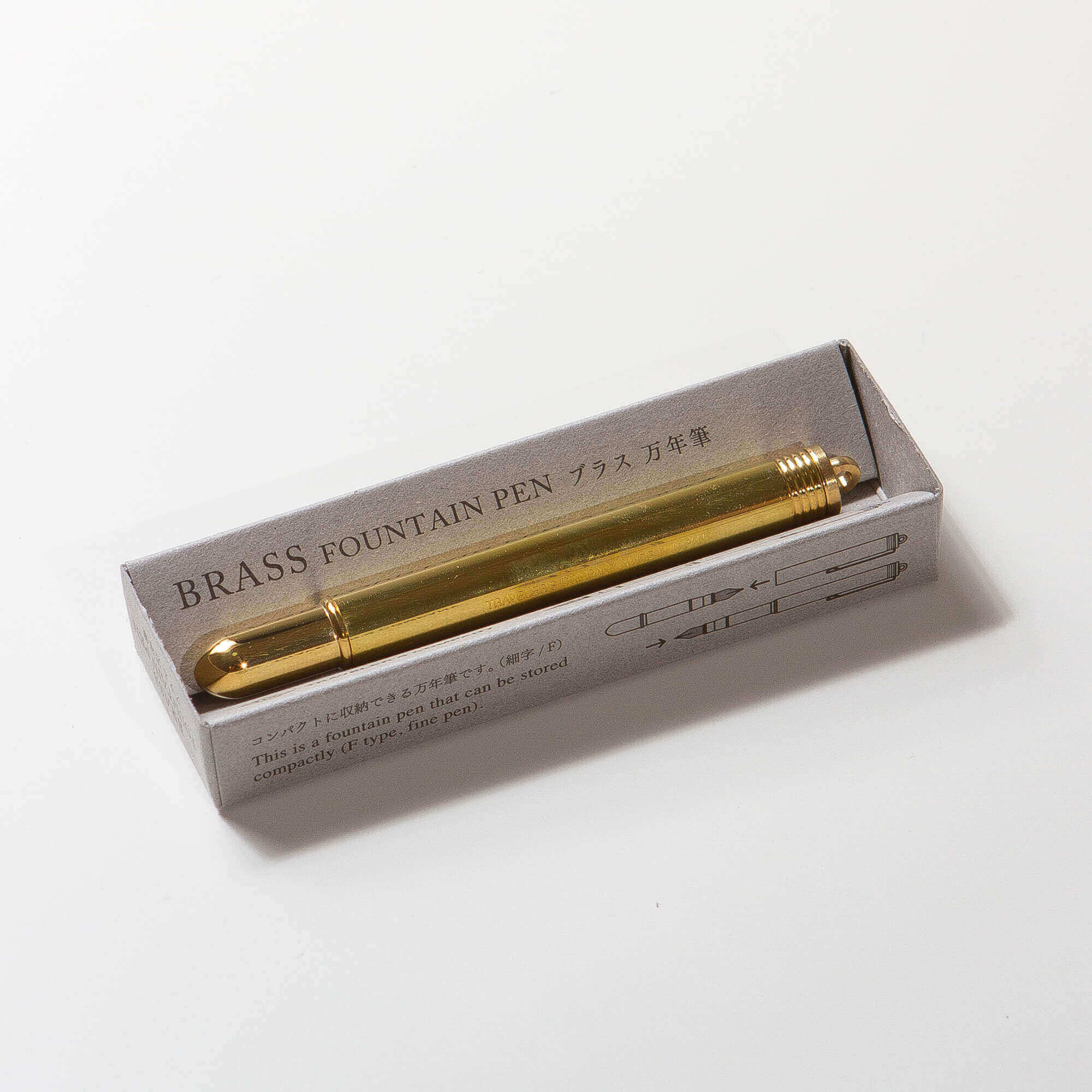 Traveler's Company Brass Fountain Pen