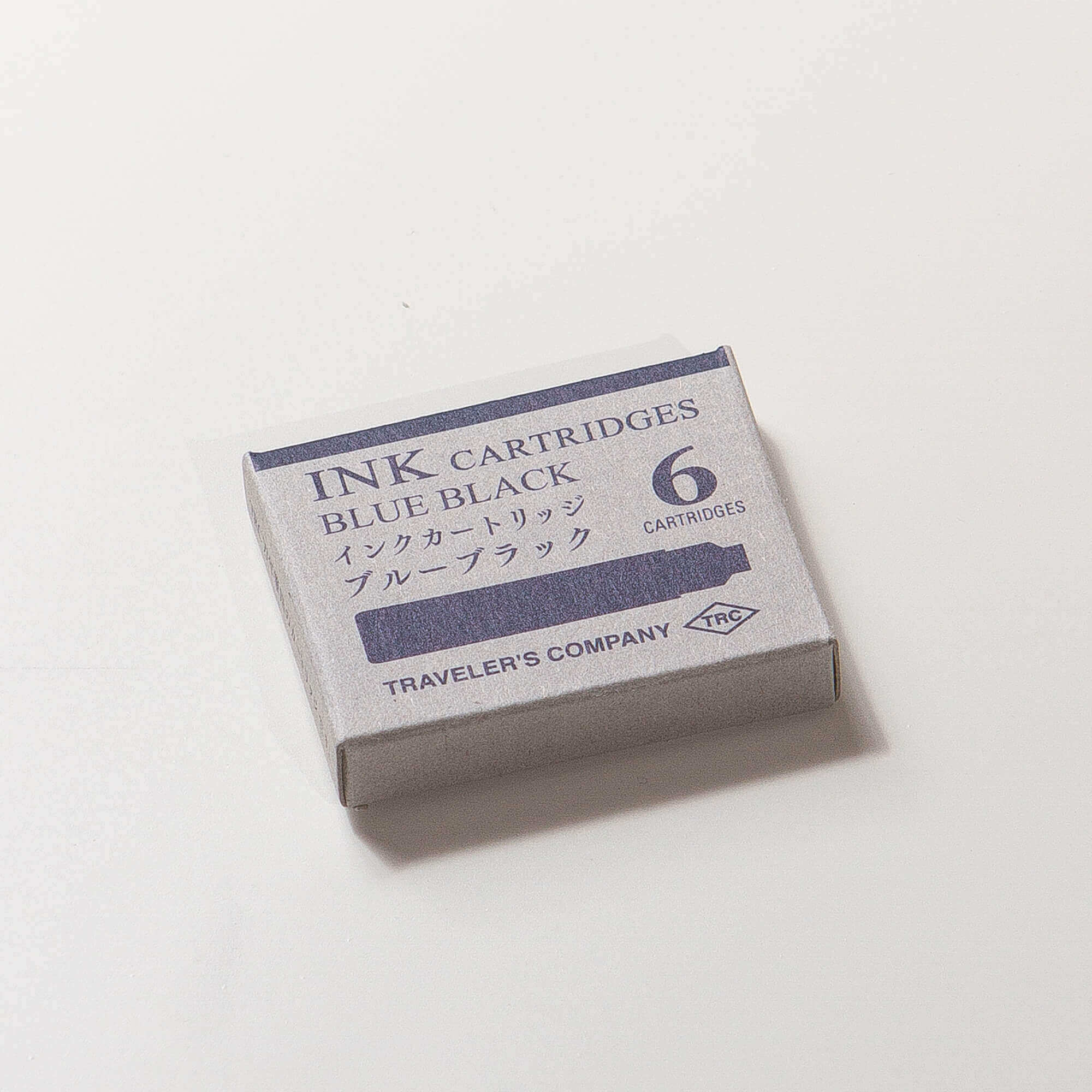 Traveler's Company Brass Fountain Pen Ink Catridge (Blue-Black)
