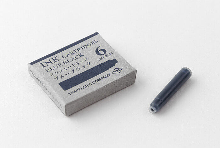 Traveler's Company Brass Fountain Pen Ink Catridge (Blue-Black) - Image 3