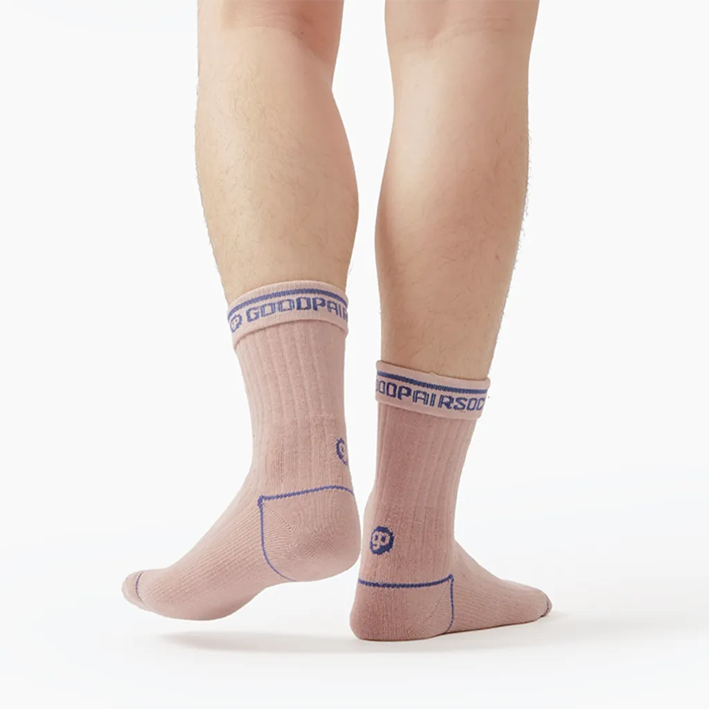 USUL 2 Way Crew Socks "Winterberry"