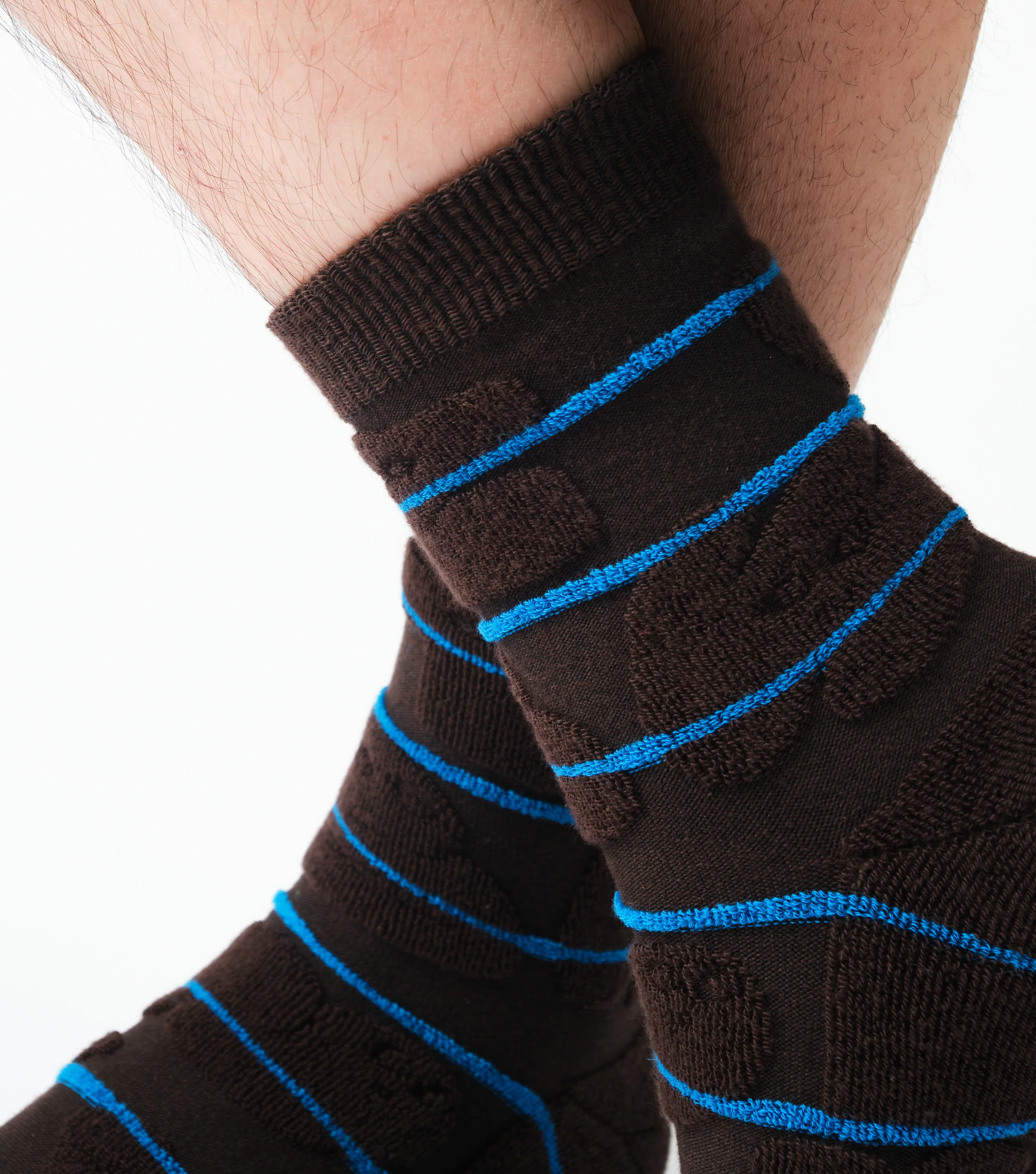 WAWW ‘WEIRD WE Dark Marine’—Reversible Mid Socks - Image 5